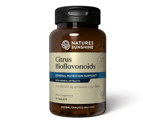 Natures Sunshine Citrus Bioflavonoids with Vitamin C Tablets 90