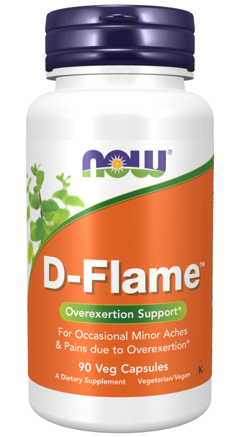 Now D-Flame™ Veg Capsules 90