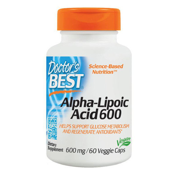 Doctor's Best Alpha-Lipoic Acid 600 Vegecaps 60