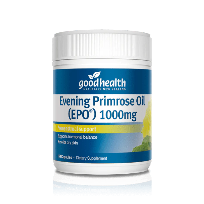 GoodHealth EPO Pure Evening Primrose Oil 1000mg 150 Vegicaps