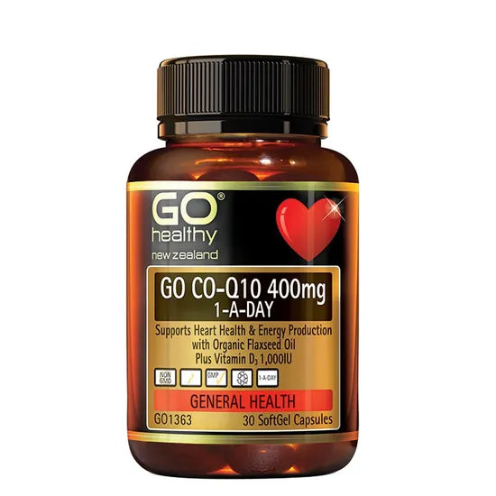 Go Healthy Go Co-Q10 400mg 30 Caps