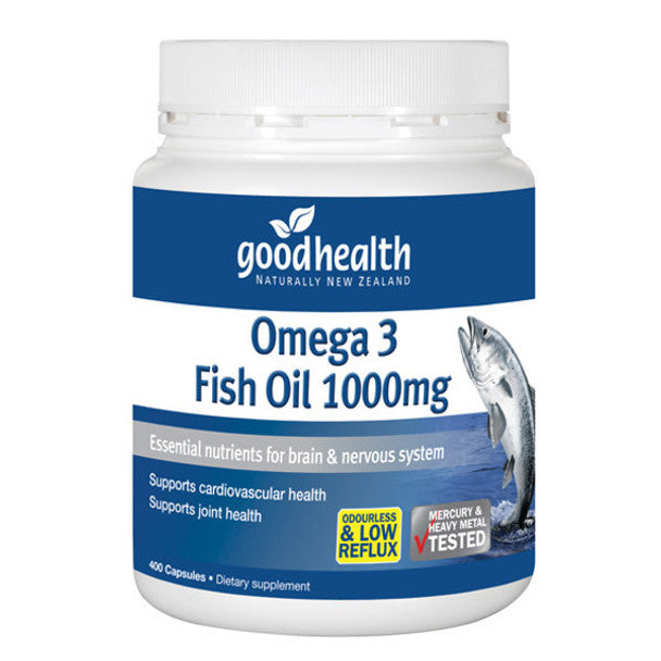 Good Health Omega 3 Fish Oil 1500mg 400caps