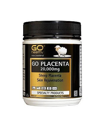 Go Placenta 20,000mg Capsules 180