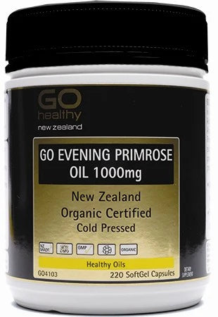 Go Evening Primrose Oil 1000mg Vegecaps 220