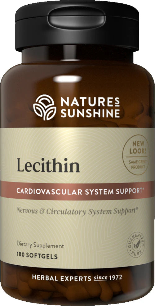 Natures Sunshine Lecithin Capsules 180