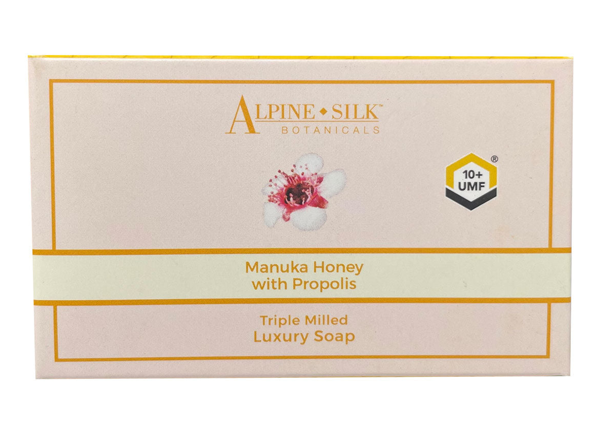 Alpine Silk  Manuka Honey with Propolis Soap 40g