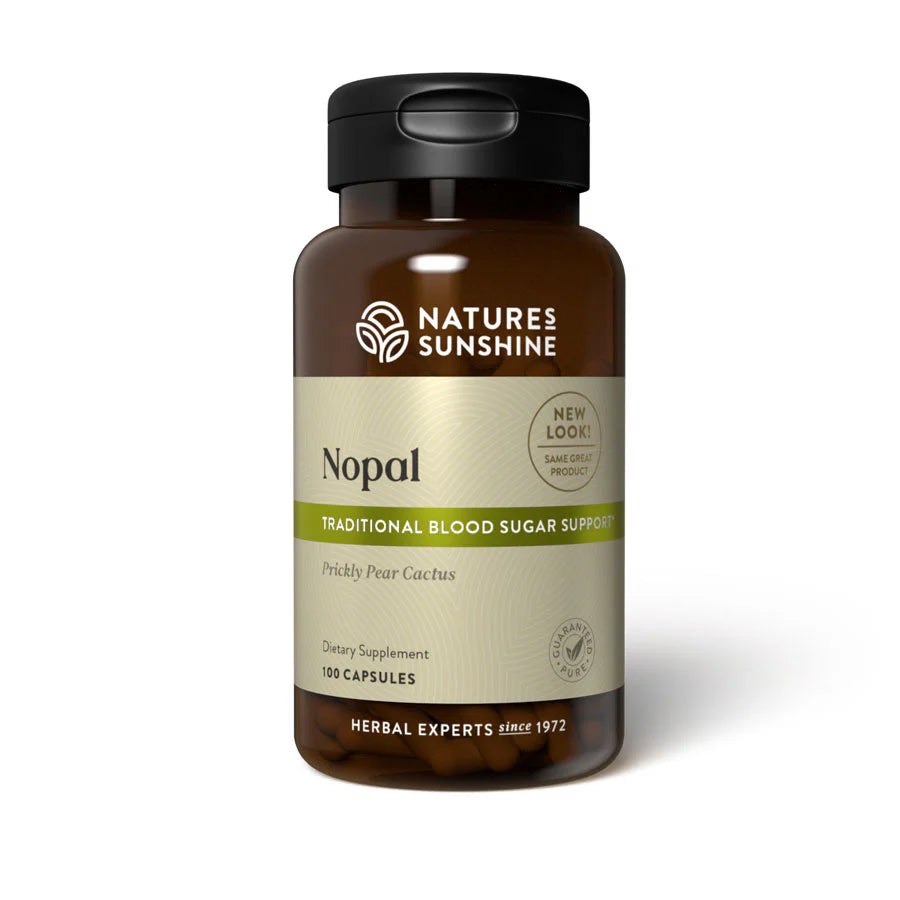 Natures Sunshine Nopal Capsules 100