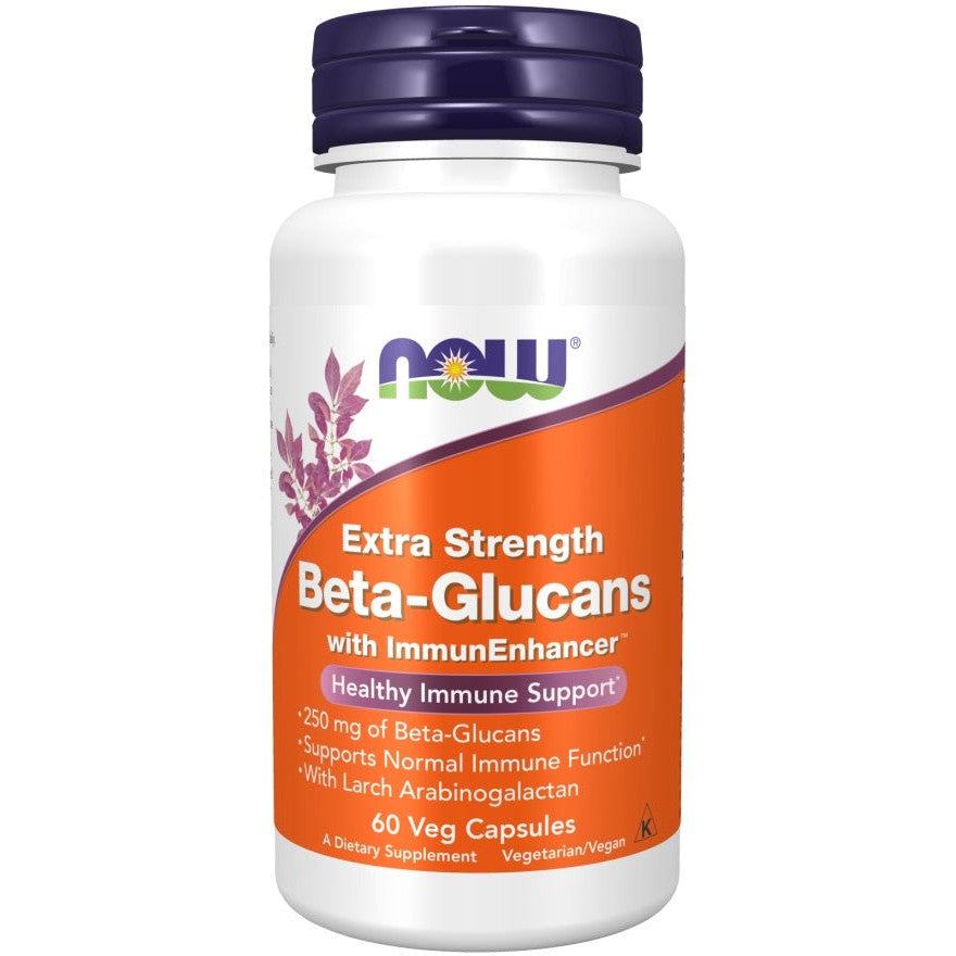 Now Extra Strength beta-Glucans vegecaps 60