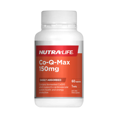 Nutralife Co-Q Max 150mg Heart Health formula Capsules 60