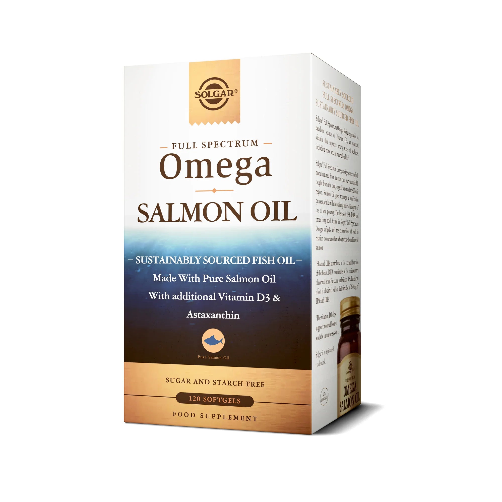 Solgar Omega Salmon Oil Softgels 120