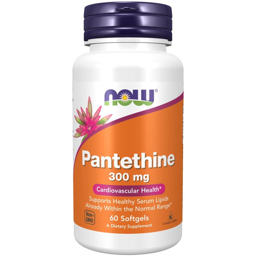 Now Pantethine 300mg Softgels 60