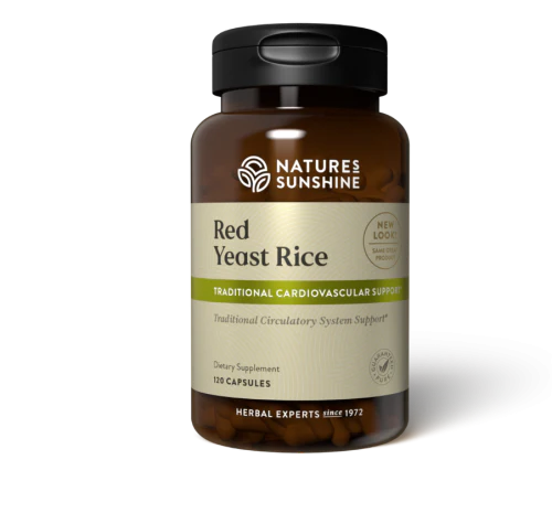 Natures Sunshine Red Yeast Rice Capsules 120