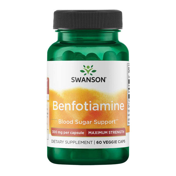 Swanson Benfotiamine VCaps 300mg 60