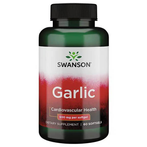 Swanson Garlic Softgels 500mg 60