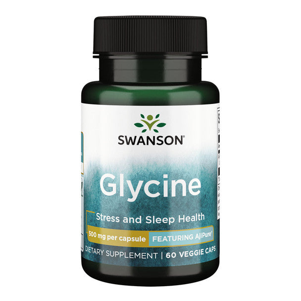 Swanson Glycine-Ajipure Vegecaps 500mg 60