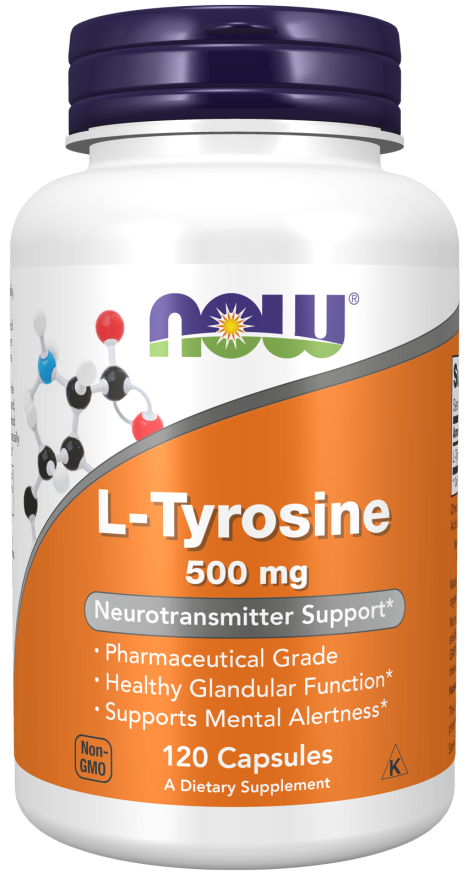 L-Tyrosine 500 mg Capsules 120