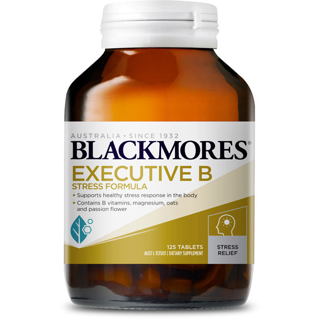 Blackmores Executive B Stress Formula Tablets 125