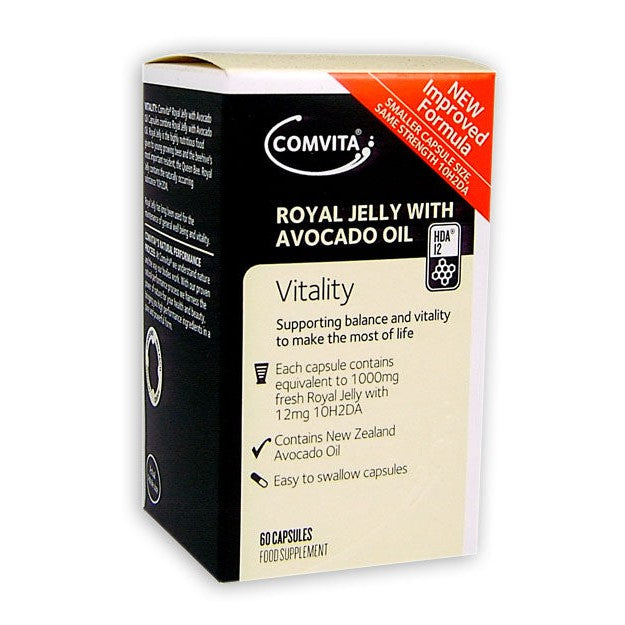 Comvita Royal Jelly and Avocado Capsules 60