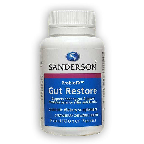 Sanderson ProbioFX Gut Restore Chewable Tablets 100