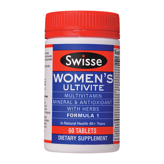 Swisse Womens Ultivite Formula 1 Tablets 60