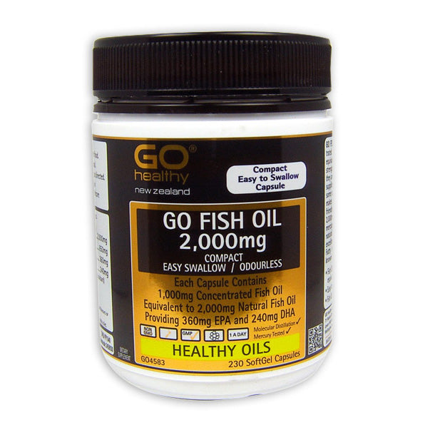 Go Fish Oil 2000mg Softgels 230