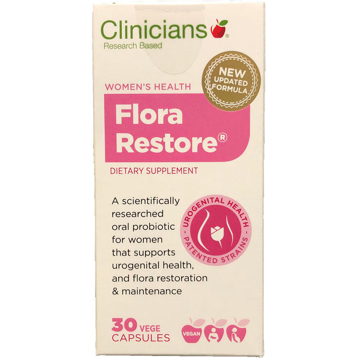 Clinicians Flora Restore Capsules 30