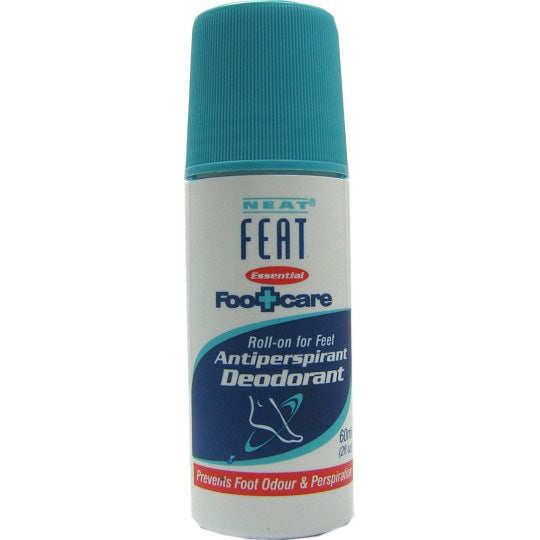 Neat Feat Roll-On For Feet Antiperspirant Deodorant 60ml