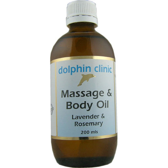 Dolphin Lavender and Rosemary Massage and Body Oil 200ml