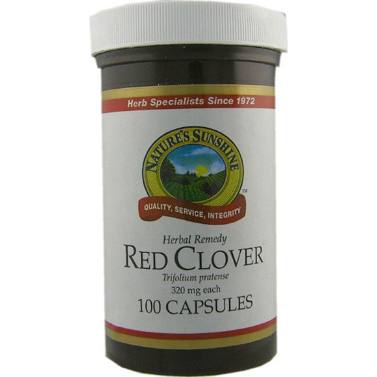 Natures Sunshine Red Clover Capsules (100)