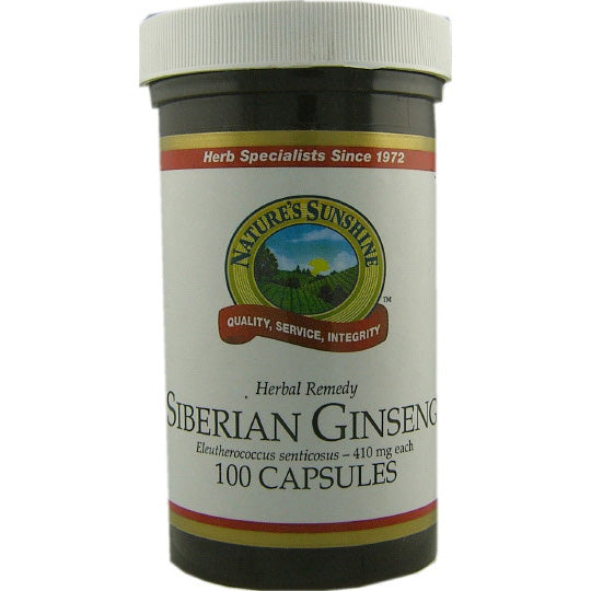 Natures Sunshine Siberian Ginseng Capsules 100