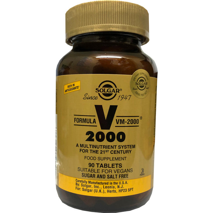 Solgar VM 2000 Tablets 90