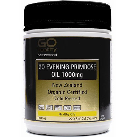 Go Evening Primrose Oil 1000mg Vegecaps 220