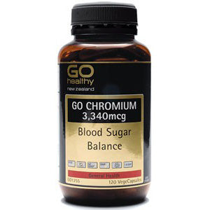 Go Chromium 3340mcg Vegecaps 120