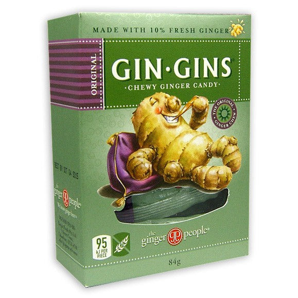 Gin Gins Chewy Ginger Candy 84g