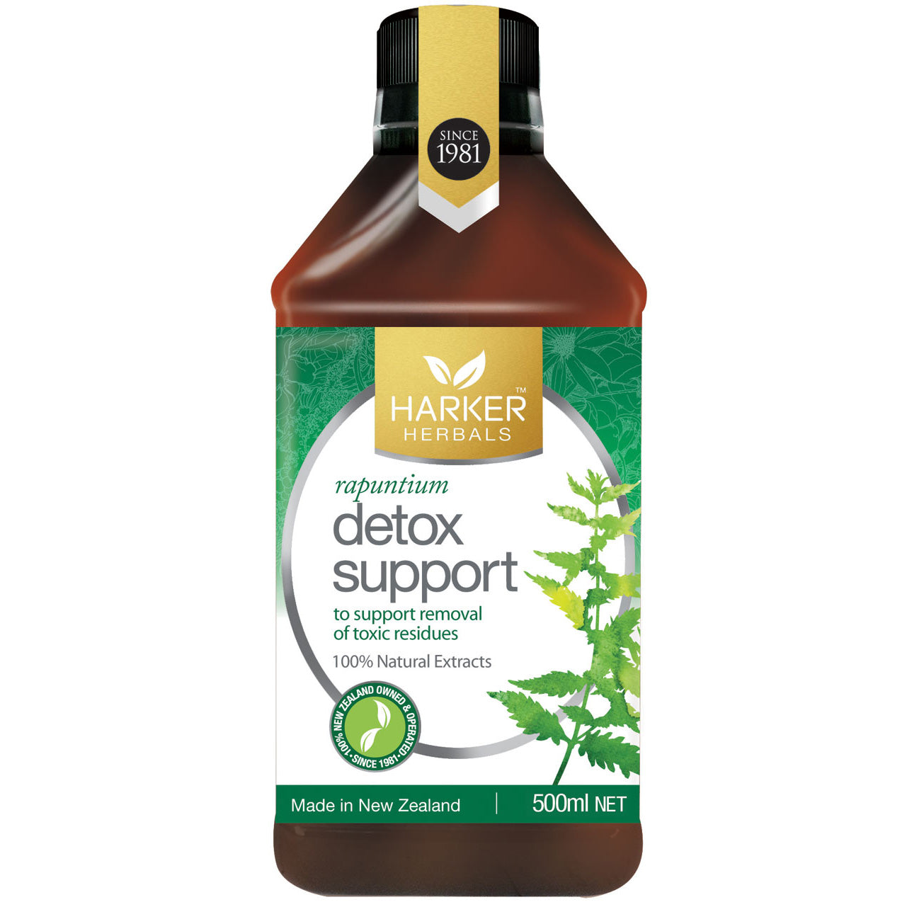 Malcolm Harker Detox Support 500ml (previously Rapuntium)