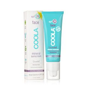 Coola Sunscreen Mineral Face SPF20 Unscentend 50ml