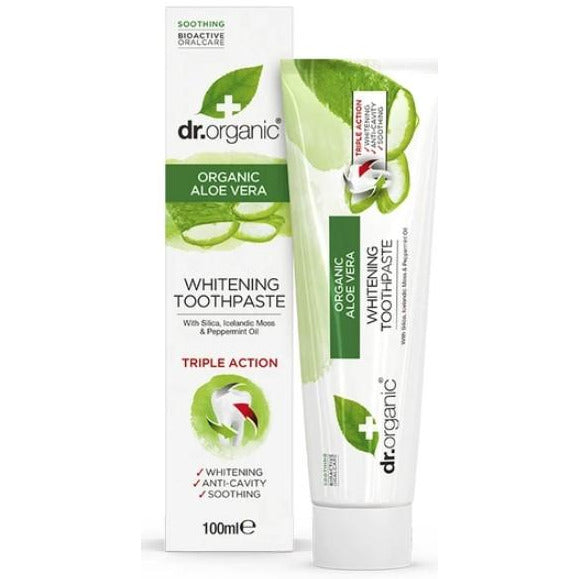 Dr Organic Aloe Vera Toothpaste 100ml