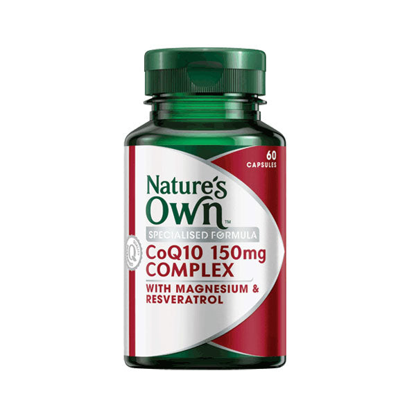 Natures Own COQ10 150mg Complex Caps 30