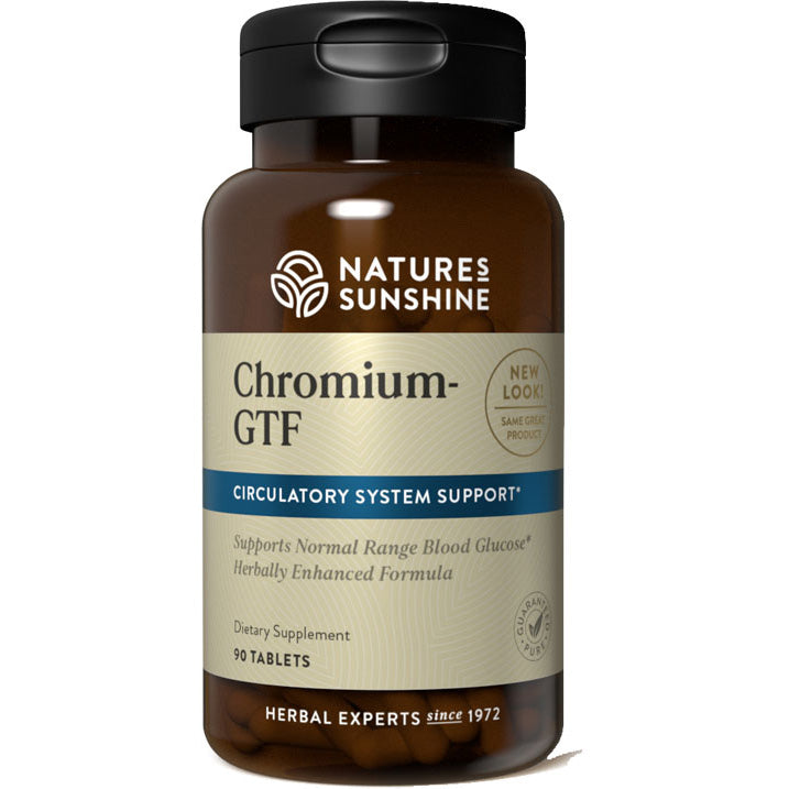 Natures Sunshine GTF Chromium Tablets 90