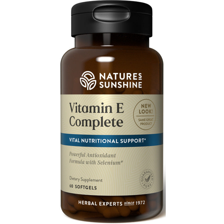 Natures Sunshine Vitamin E Complete Capsules 60