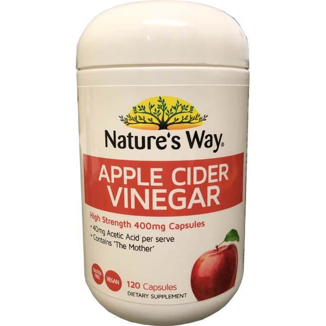 Natures Way Apple Cider Vinegar 120 capsules