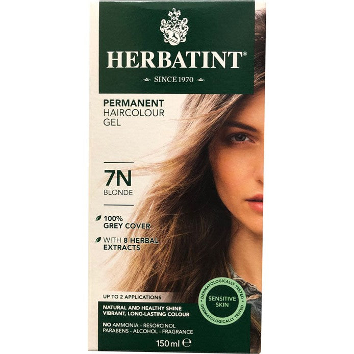 Herbatint Permanent Herbal Haircolour Gel - Blonde 7N