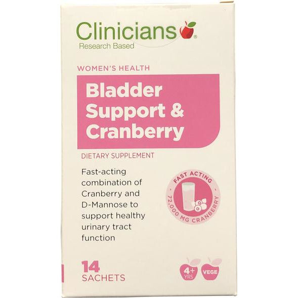 Clinicians Bladder Support & Cranberry, 14 sachets