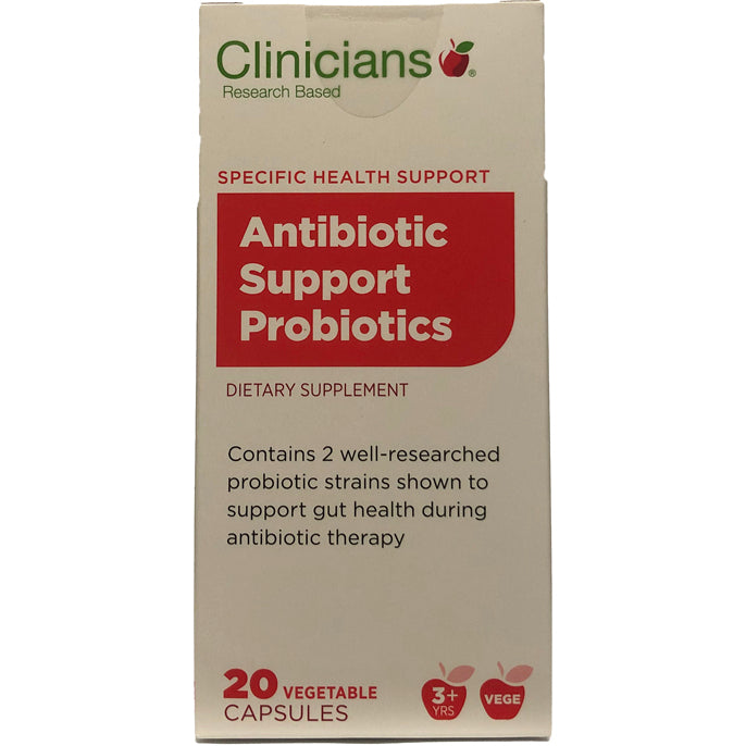 Clinicians Antibiotic Support Capsules 20