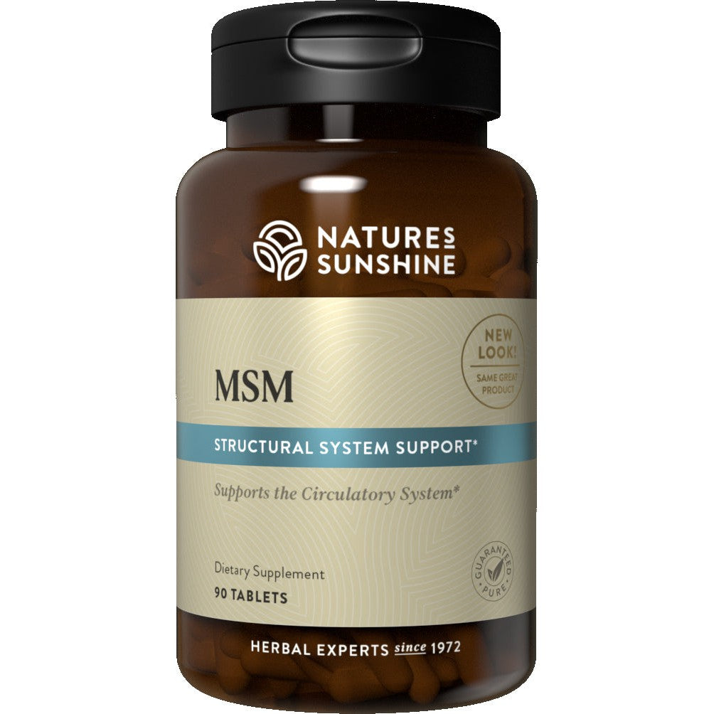 Natures Sunshine MSM Tablets 90