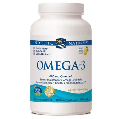 Nordic Naturals Omega-3 180 Gels