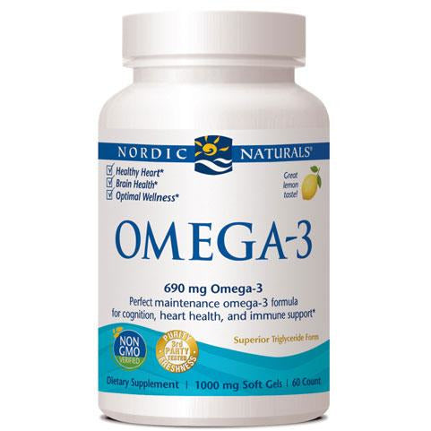 Nordic Naturals Omega-3 60 Gels