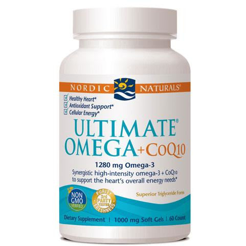 Nordic Naturals Ultimate Omega +CoQ10 100mg - 60 gels