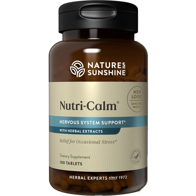 Natures Sunshine Nutri-calm Tablets 100