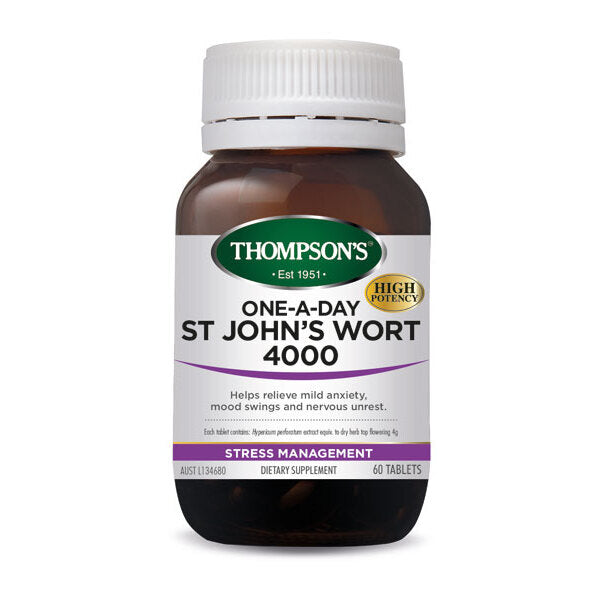 Thompsons One A Day St Johns Wort 4000 Tablets 60